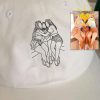 Custom Stitched Dad Hats with Portrait Embroidery – Personalized Headwear for Any Outfit