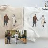 Customizable Portrait Embroidered Relationship Hoodies – His and Hers Matching Sweaters