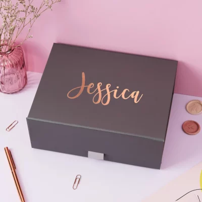 Personalized Initial on Gift Box 