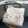 Custom Dog Dad Sweatshirt Embroidered – Personalized Dog Owner Apparel