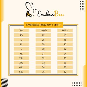 embrobee t-shirt size charts