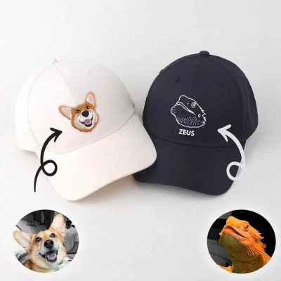 Embroidered Custom Pet Dad Hat