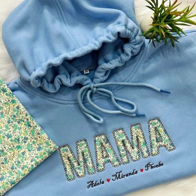 Create Unique Gift for Mom with Embroidery Floral Applique 
