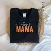 Mom Mode All Day Every Day Mama Embroidered Sweatshirt