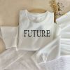 Future MILF Embroidered Sweatshirt – Gift for Expecting Mothers