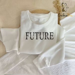 Retro Future Mrs Embroidered Sweatshirt