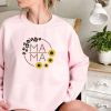 This Mama Prays Embroidery Sweatshirt – Mother’s Day Gift
