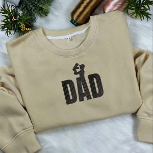 Embroidered Baby Dad Sweatshirt