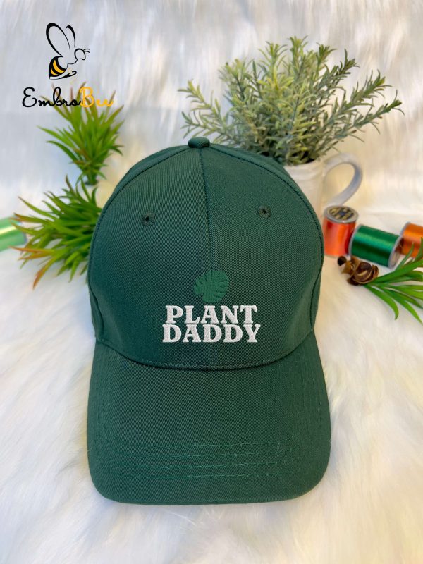 Embroidered Plant Daddy Dad Hat