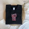 Self Love Club Embroidered Mental Health Sweatshirt
