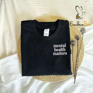 Mental Health Matters Embroidered Sweatshirt